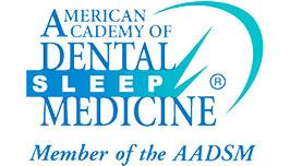 AADentalSleepMed American Academy of Dental Sleep Medicine Logo Dentist Salem Oregon